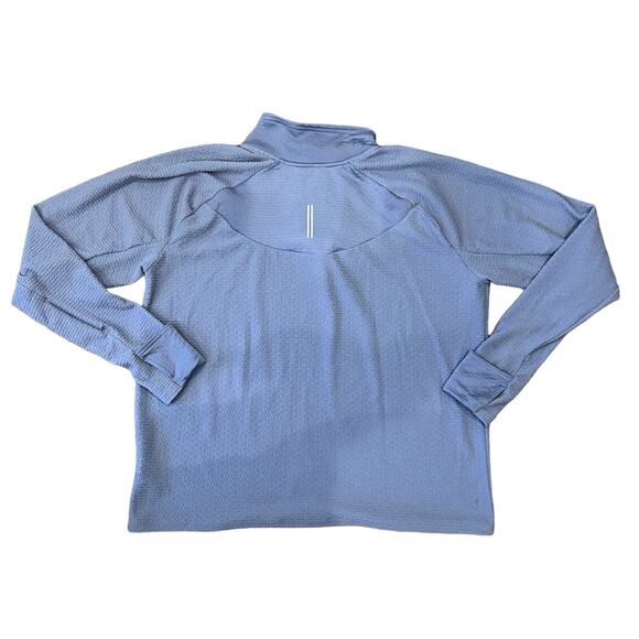 Nike Women's Dri-FIT Fleece Quarter Zip Running Pullover Periwinkle Size XL - Picture 4 of 12